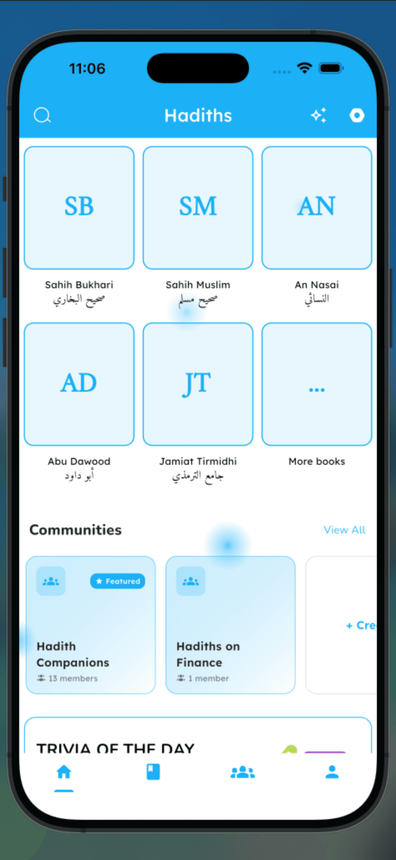 Hadith Collection app screenshot 2