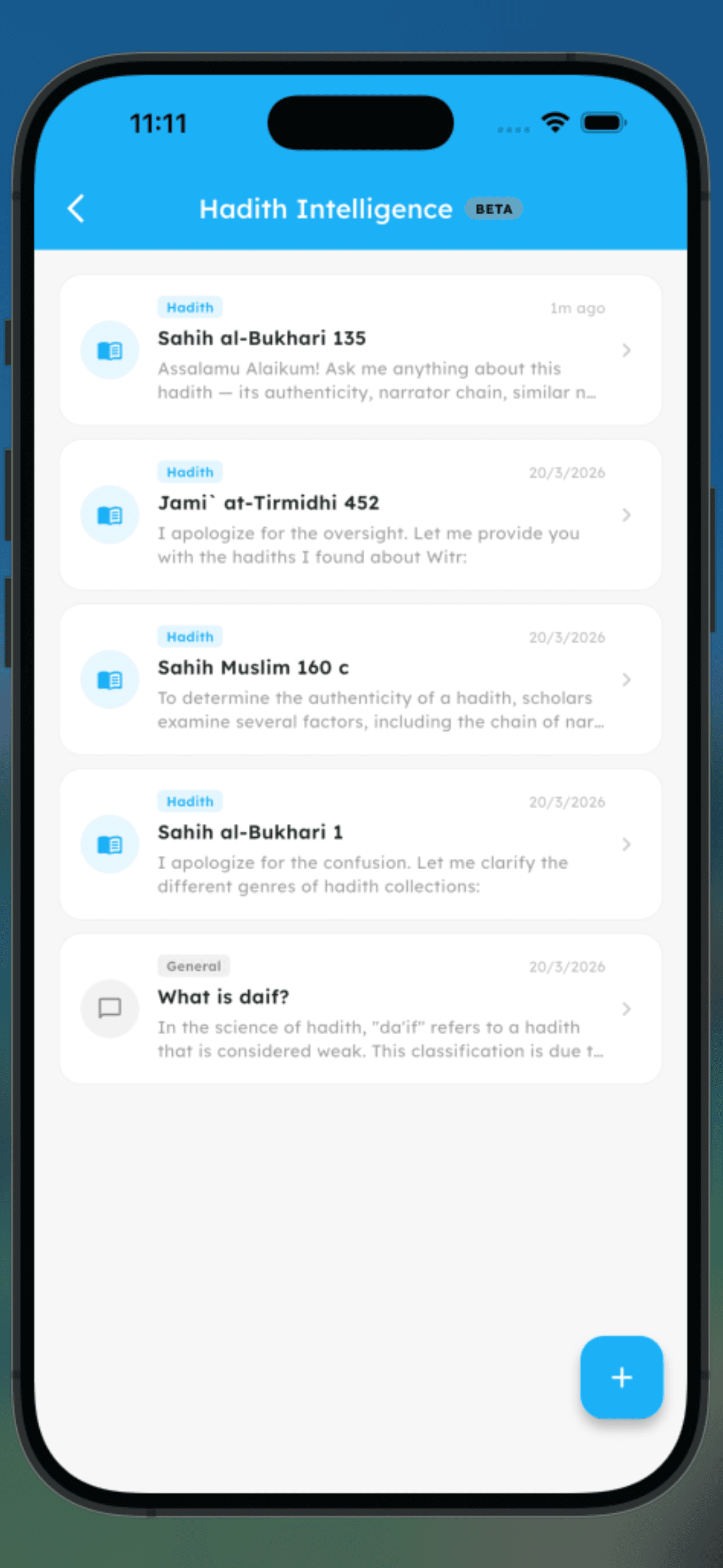 Hadith Collection app screenshot 6