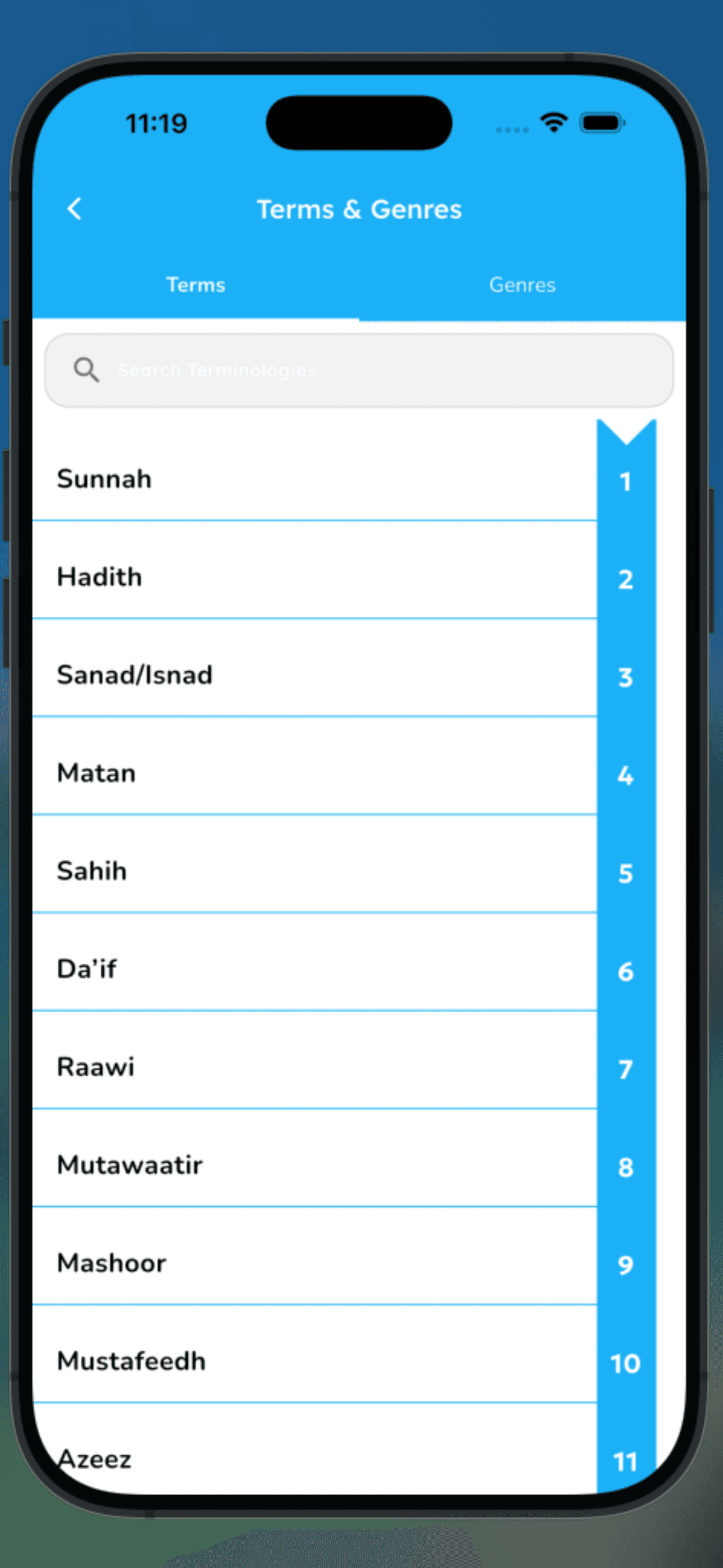Hadith Collection app screenshot 9