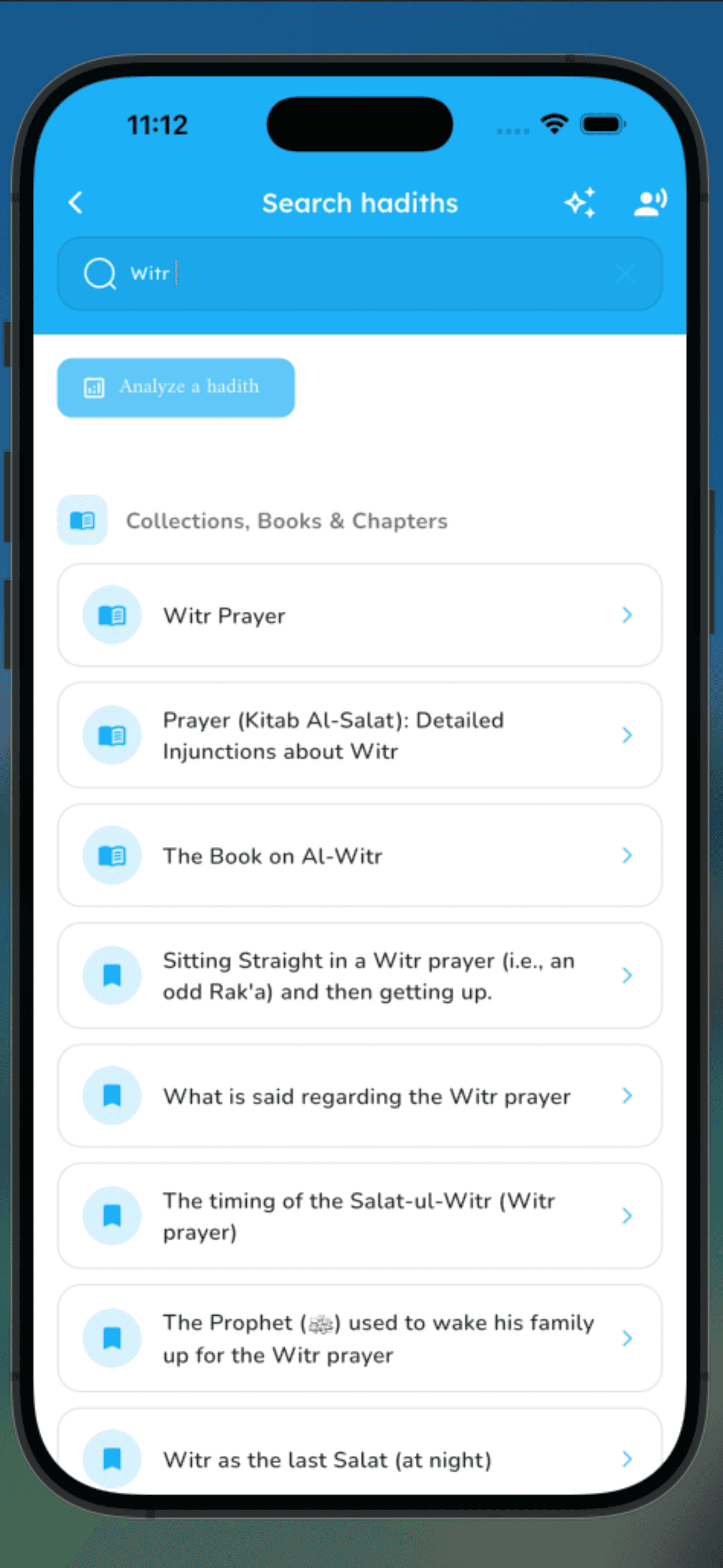Hadith Collection app screenshot 10